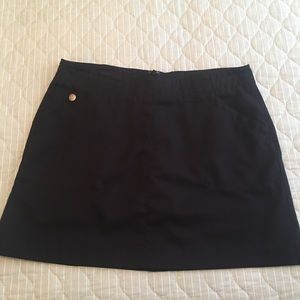 PGA Tour black golfing Skort size 8